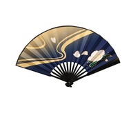 (HỎA TỐC HCM) Quạt xếp cầm tay Ayaka game Genshin Impact Chibi phụ kiện hóa trang cosplay dễ thương