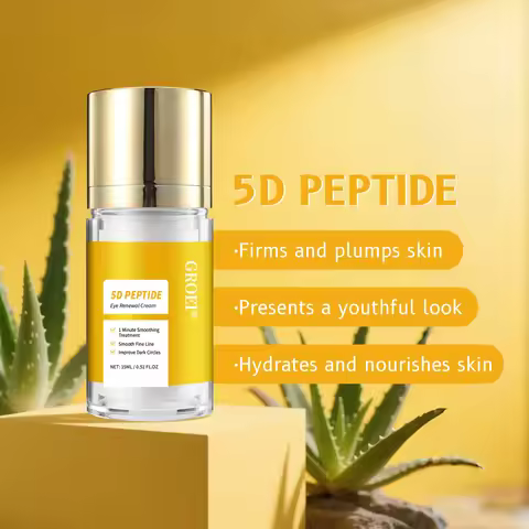 Eye Cream 15ml 5D Peptide Hyaluronic Acid Caffeine Treatment Puffiness Dark Circles Eye Cream Eye Ca