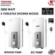 Toshiba 3800 Watt Without Pump Water Heater DSK38S5MW/ DC Pump DSK38S3MW