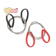 2 PC PVC Pipe Cable Saw Stainless Steel Wire Saw Hand Pocket String Rope Saw Emergency Survival Wire