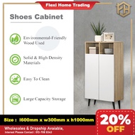 flexihome  Shoes Cabinet 4ft/6ft Amari Kasut 4ft/6ftWood Cabinet