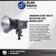 Aputure Amaran 100x S Bi-Color Bowens Mount Point-Source LED Light (100W)