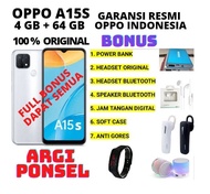 Unik OPPO A15S RAM 4-64 GRASS GARANSI RESMI - OPPO A 15S Berkualitas