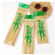 Bamboo Sticks Sturdy Disposable Barbecue Fruit Wood Sticks Barbecue Party Buffet Food