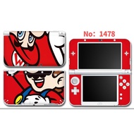 For Nintendo Old 3DS LL XL Film Cartoon Sticker NEW 3DSLL Protective Film Game Console Old 3DS Stickers