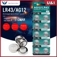 [Fast Delivery] Button Cell LR44 ∙ LR41 ∙ LR43 ∙LR521 ∙LR621∙ LR626 ∙ LR920∙ LR1130 ∙ AG13/AG10/AG4/