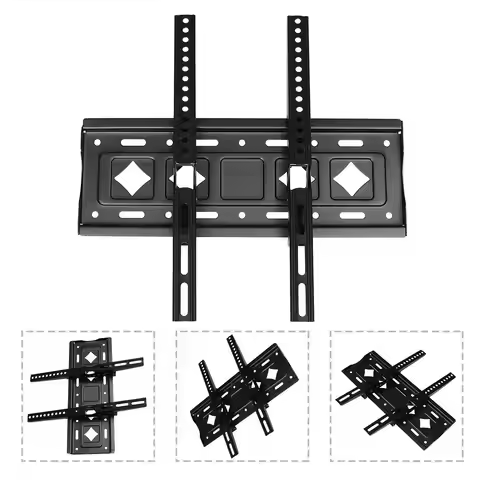 Universal TV Wall Mount Bracket Heavy Duty Solid Steel Stable Support Easy Installation Wall Mount f