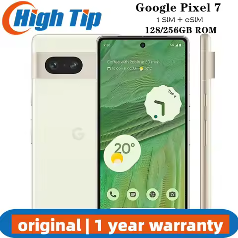 Unlocked Google Pixel 7 5G 6.3" 8GB RAM 128/256GB ROM NFC Octa Core Google Tensor G2 Original Androi