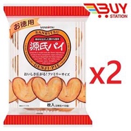 三立製菓 - 三立源氏蝴蝶酥 愛心派千層酥餅乾零食(24枚入)   X2 (平行進口) 4901830164718 H1-13