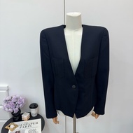 Giorgio Armani 深藍色女士西裝外套 vintage 二手