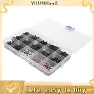 【yhumh002】500Pcs Universal RC  Kit Hardware Fasteners Set for       1/8 1/10 1/12 1/16 RC Cars