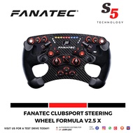 FANATEC ClubSport Steering Wheel Formula V2.5 X / simracing / sim racing / eracing / esports / drivi