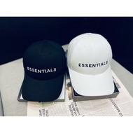 ESSENTIALS embroidered fashion khaki hat for men and women