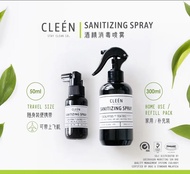 CLEEN HAND SANITIZER SPRAY (Tea Tree &amp; Eucalyptus) Sanitiser / Disinfectant Spray 75% Alcohol ( 50 &amp; 300 ml )