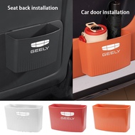 Geely Car multifunctional seat backrest storage box, door trash can ABS waterproof Suitable for all 