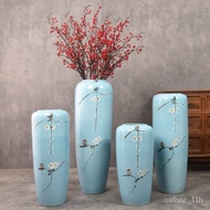 Modern Minimalist Floor Large Vase Pottery Pot Jingdezhen Ceramic Chinese Decoration Living Room B &amp; B Decorations Vase