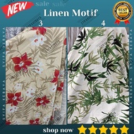 KATUN Patterned Linen Fabric. Patterned Linen Material. Floral Linen. Cotton Linen Pattern Fabric. P