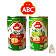 ABC Sardines Sarden Saus Tomat / Pedas 155 Gram
