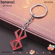 BA Berserk Symbol Necklace Gothic Hip Hop Keychain of Norse Viking Mythology Pendant