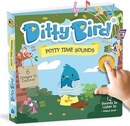 DITTY BIRD Board Books for Toddlers 1-3 | Potty Time Musical Book |Toilet Training Nursery Rhyme Toy