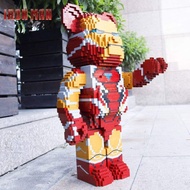 [ READY STOCK 🇲🇾 ] Lego x 70cm Iron Man Lego x 30cm Love BearBrick
