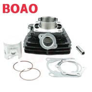 66mm Engine Cylinder Piston Gasket Top End Rebuild Kit Fit for Yamaha DT175F DT175G DT175H 1979-1981