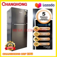 CHANGHONG CRF 208 KULKAS 2 PINTU - KHUSUS JABODETABEK