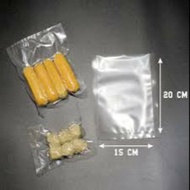 Vacuum plastic 15x20 cm vacuum plastic/ 15x20 plastic bag/ vacuum bag/ food plastic/