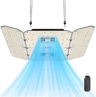 VIVOSUN Aerolight Wing Aw400Se E Growhub E25 Controller, 400W Led Grow Lamp with Built-in Circulatio