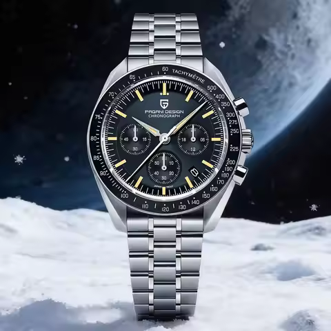 PAGANI DESIGN PD1701 Tribute to CK2998 Moon Watch Retro Quartz Watch For Men AR Sapphire crystal Spo