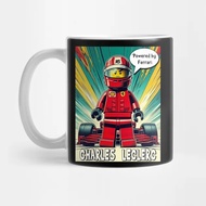 Charles Leclerc Ferrari F1 Lego Coffee Mug