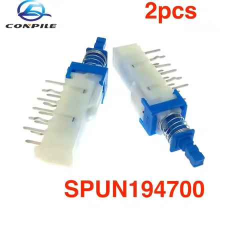 2pcs for ALPS key switch power amplifier mixer car switch SPUN194700 self-locking