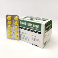 Hovid Folic Acid 5mg 100 tablets (exp:02/23)