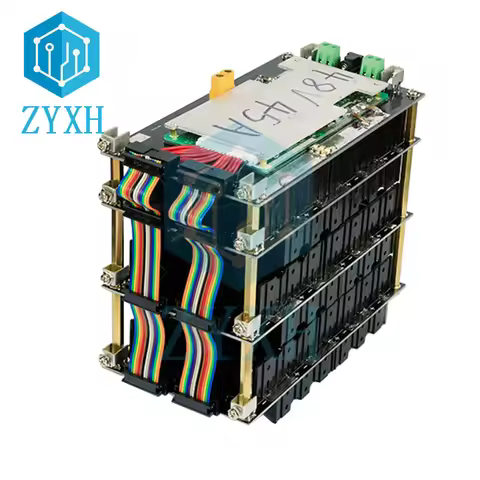 BMS 13S 14S 20A 45A Power Wall 48V 52V 18650 Battery Packs Box Layer Build Power Bank DIY Battery Ho