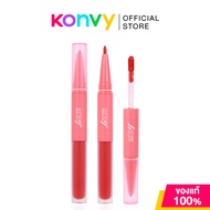 Ashley 2 In 1 Lip Liner & Lip Gloss 0.22g + 1.8g # Cherry Blossom แอชลี่ย์ ลิปไลเนอร์ & ลิปกลอส #04