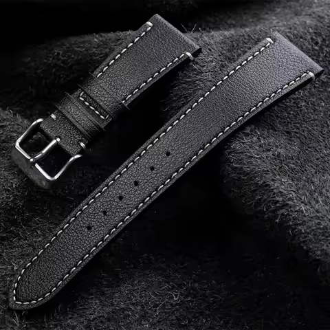 20mm 22mm High Quality Vintage Cowhide Leather Watchband for Tudor Black Bay 1958 39mm 41mm M79250BA