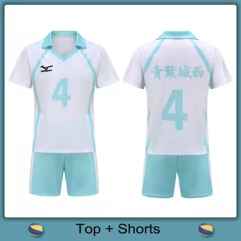 Haikyuu Iwaizumi Hajime Cosplay Costume Aoba Johsai High School Oikawa Toru Disguise Outfit Top Shor