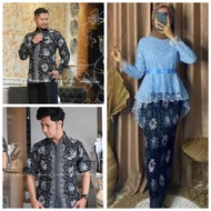Couple Kebaya Sarimbit Modern/Kebaya Tunangan/Kebaya Sarimbit/Couple Kebaya Keluarga