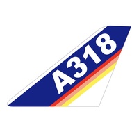 R RBF A318 Sticker 10CM S-T-A318