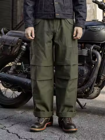 Red Tornado Repro Army M-51 Field Pants Cotton Sateen Vintage Mens M-1951 Cargo Trousers Utility Poc