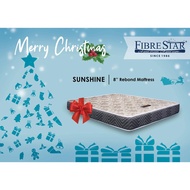 FREE SHIPPING FIBRE STAR Queen Mattress Queen Size Rebond Foam Quality Mattress / Tilam queen SUNSHINE 5'' X 7''