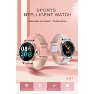 🇲🇾H7 Smart Watch Women IP67 Waterproof Smart Bracelet Heart Rate Blood Pressure Monitoring Fitness T