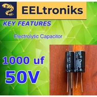 1000 uf/50V 1000UF 50V ELECTROLYTIC CAPACITOR 2PCS/27 PHP