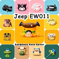 READY STOCKFor Jeep EW011 Case Casing Soft Silicone Earphone Case Super Cool Cartoon NO.3
