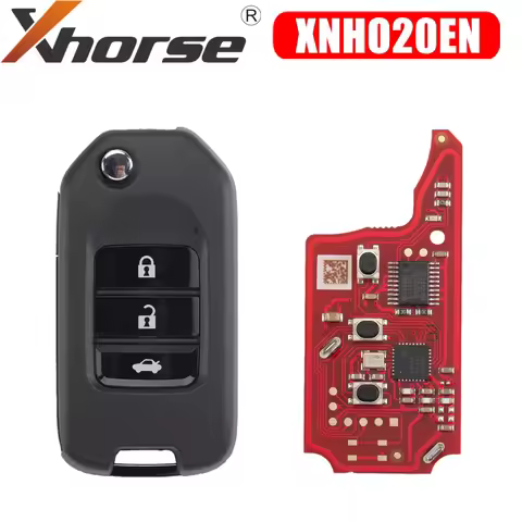 XHORSE XNHO20EN Wireless Universal Remote Key Fob 3 Buttons for Honda English Version