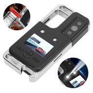 2K Action Camera  180 Degree Rotatable Lens 2560x1440P Small Video with 32GB Memory Card for Cycling