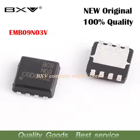 5pcs EMB09N03V B09N03V B09N03 3mm*3mm MOSFET QFN-8 new original