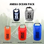 -Ocean Pack Dry Bag 10L 15L 20L Waterproof Bag Waterproof Bag 2 Straps Waterproof Backpack