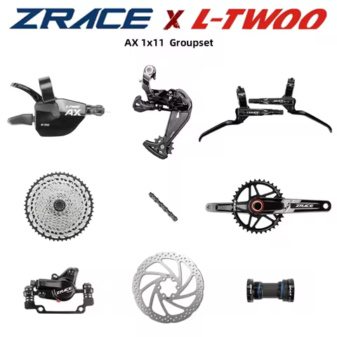 LTWOO AX11 11 Speed Shifter + Rear Derailleur 11s + ZRACE Cassette / Crankset / Brake / Chain, MTB G