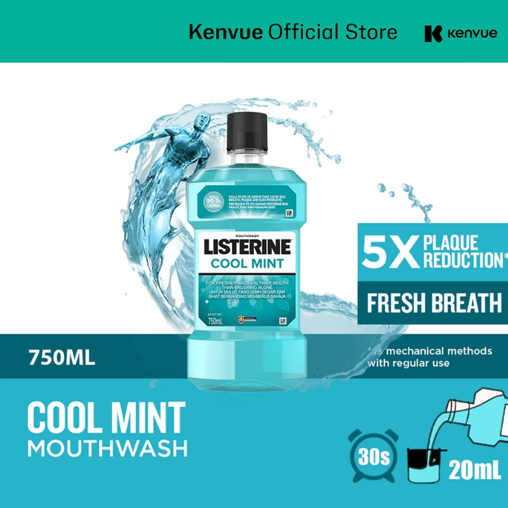 Listerine Cool Mint 750ml